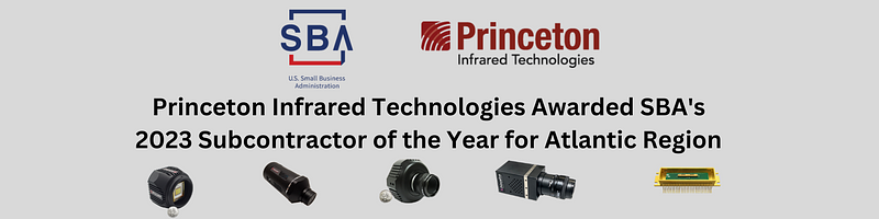 Princeton infrared technologies awarded sba's 2023 subcontractor of the year for atlantic region (1)